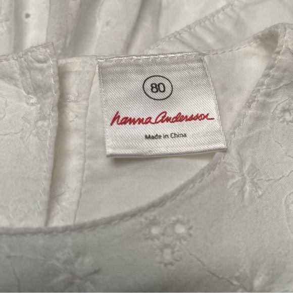 Hanna Andersson Eyelet Baby Dress - Picture 9 of 9